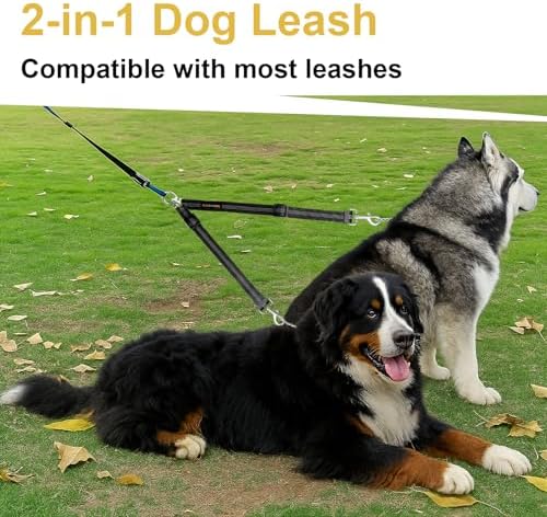 MingXpet Double Dog Leash for Two Dogs, No Pull Dog Leash, 360° Swivel No - Image 6