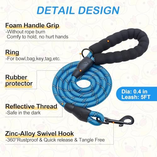 BEAUTYZOO Dog Harness Medium Sized and Leash Set, No Pull Pet Vest - Image 4