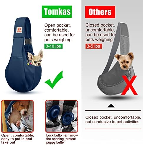 Tomkas Small Dog Sling Carrier - Image 7