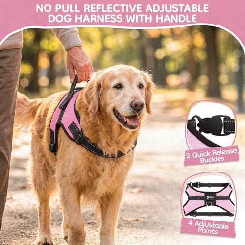 No Pull Reflective Adjustable Dog Harness - Image 2