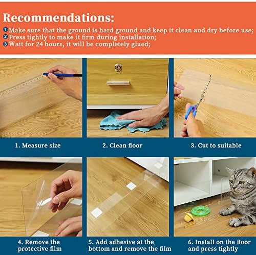 8-Pack Clear Under Sofa Blocker - Image 6