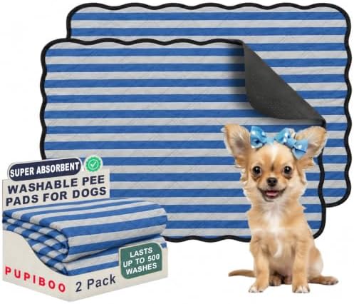 PUPIBOO Washable Pee Pads for Dogs and Cats by PUPIBOO