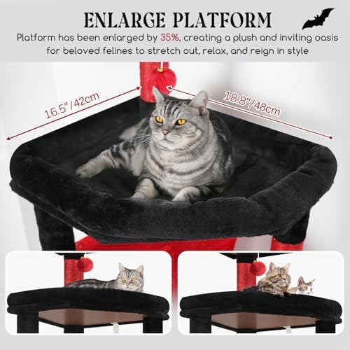 Globlazer 65in Gothic Sturdy Cat Tree - Image 2