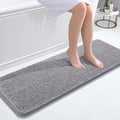 OLANLY Bathroom Runner Rugs 47x17, Extra Soft Absorbent Chenille Bath Rugs by OLANLY