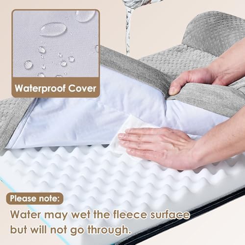 EHEYCIGA Orthopedic Dog Bed, Medium Memory Foam Dog Bed - Image 3