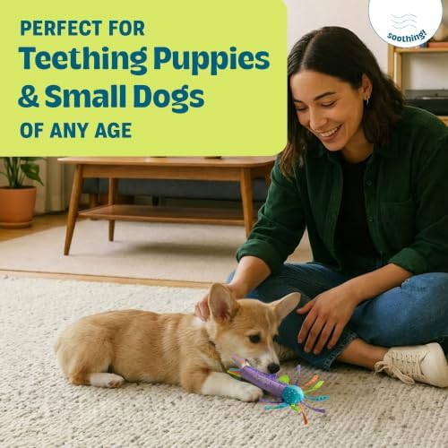 Cool Teething Stick Dental Dog Chew Toy, Soak & Freeze - Image 4
