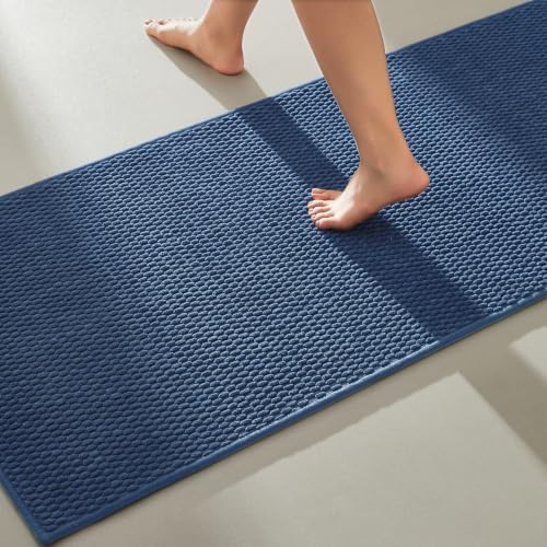 TYUU Bathroom Runner Rugs, Long Bath Mat Runner Washable Thin Quick Dry Low by TYUU