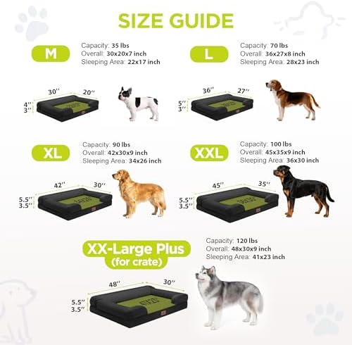 Waterproof Orthopedic Dog Bed for Medium Large Sized Dogs - Image 4