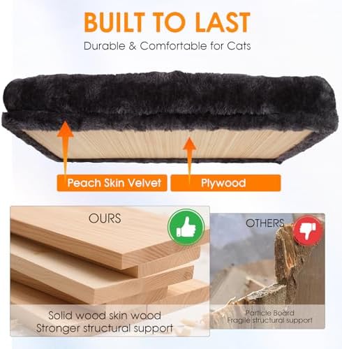5 in 1 Cat Wall Shelves Climbing System - Image 6