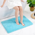 Disolla Teal Bathroom Rugs 24x36, Non-Slip Plush Thick Bath Mat by Disolla