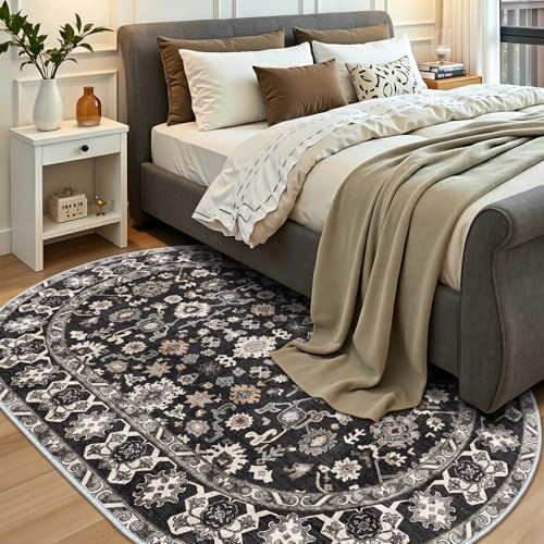 3x5 Oval Area Rug Washable Floor Mat - Image 5
