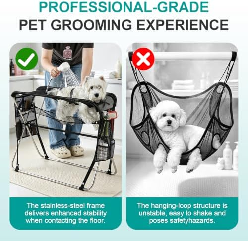Dog Grooming Hammock for Senior Pets Dogs & Cats, - Image 4