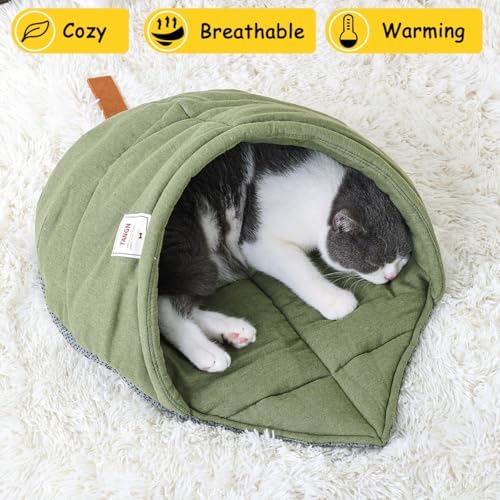 Cat Sleeping Bag Cave Bed with Non-Slip Bottom - Image 3