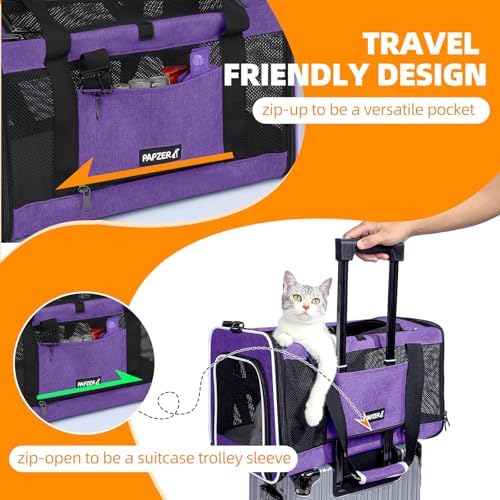 Cat Carrier Soft-Sided Travel Bag - Image 5