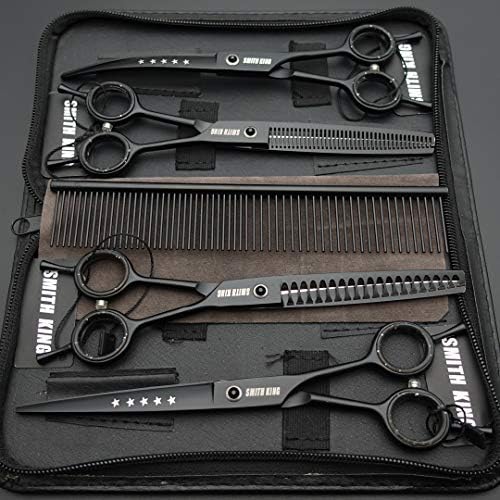 7.0 inches Professional Dog Grooming Scissors Set Straight & thinning & Curved - Image 2