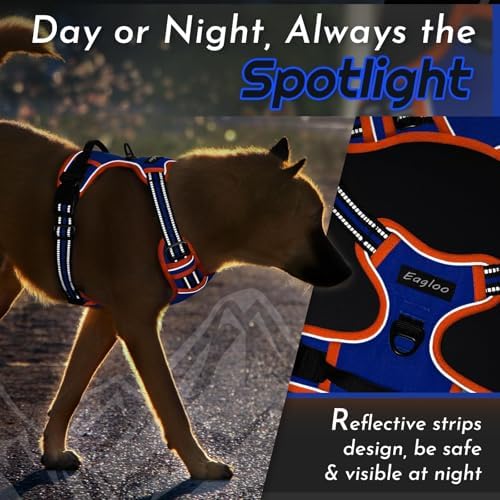 Eagloo Dog Harness for Large Dogs, No Pull Pet Vest - Image 7