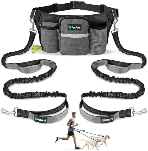 PetAmi Premium Hands Free Dog Leash by PetAmi