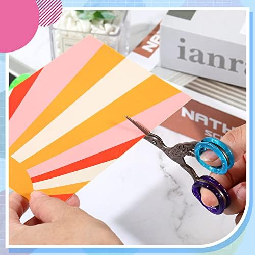 24 Pcs Silicone Scissor Finger Rings Pet Grooming Shear Inserts, 8 Colors - Image 6