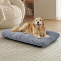 Bedsure XXL Washable Dog Bed for Crate, Soft Bubble Fleece, Extra Large 47" by BEDSURE