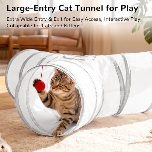 Tempcore Cat Tunnel, 3-Way Collapsible Toy - Image 3