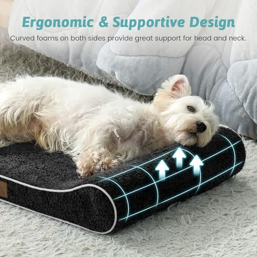 COZY KISS Orthopedic Dog Bed, for Medium Dogs up to 65 lbs - Image 4