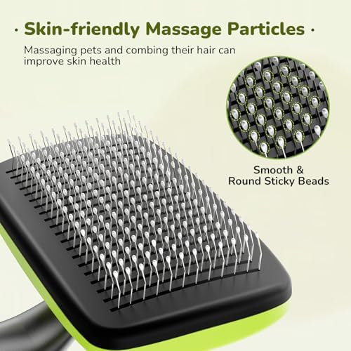 Pecute Skin Friendly Self-Cleaning Slicker Brush - Image 4