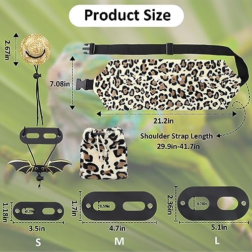 Bearded Dragon Leash and Harness Set, Bearded Dragon Accessories, Beardeds - Image 2