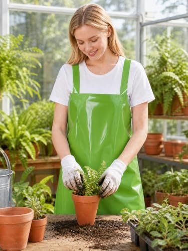 Molaxhome TPU Waterproof Apron Lightweight Oil-resistant Chef Apron - Image 3