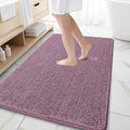 OLANLY Large Bathroom Rugs 59x35, Extra Soft Absorbent Chenille Bath Rugs by OLANLY