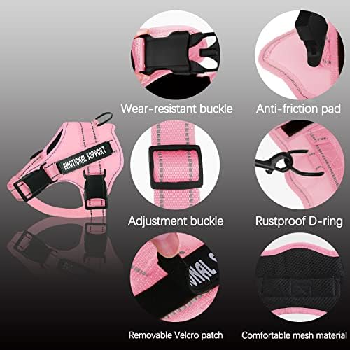 voopet Service Dog Harness, Emotional Support Pet Vest Harness, Reflective - Image 2