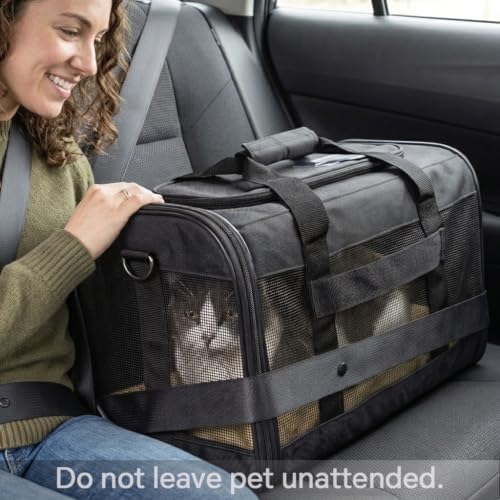 Conlun Dog Carrier Soft Sided, Large Cat Carrier up to 20 Lbs - Image 4