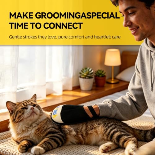 Hair Remover Glove for Cats & Dogs, Reusable Electrostatic Pet Hair Removal - Image 6