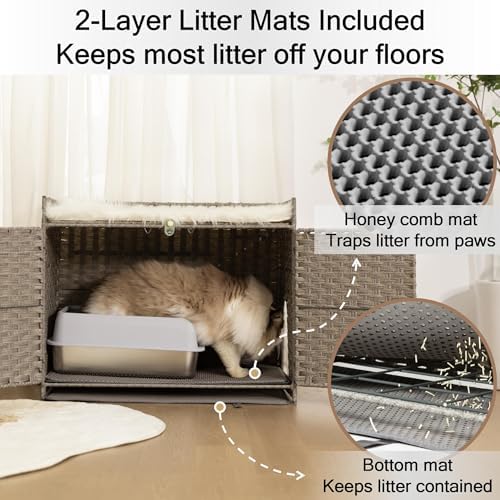 Furriends Cat Litter Box Enclosure - Image 3