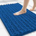 Smiry Bathroom Rugs 30X20, Extra Soft Rubber Backing Chenille Bath Mats by Smiry