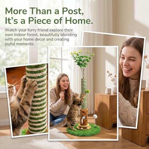 Cat Scratching Post 39'' Tall - Image 2