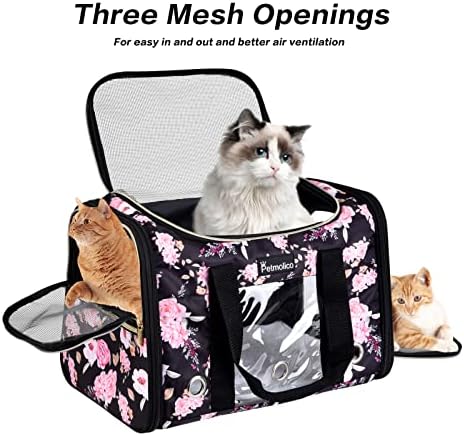 Petmolico Cat Carrier Soft-Sided Airline Approved - Image 3