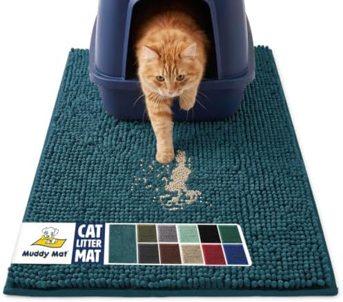 Muddy Mat® | Cat Litter Mat 24"x36", Litter Trapping Mat, Super Absorbent by MuddyMat%C2%AE