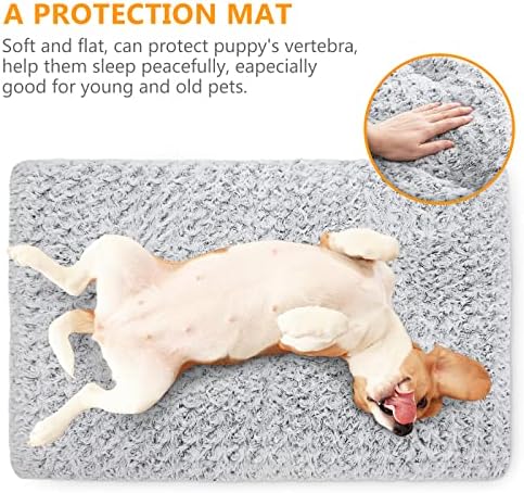 MIXJOY Dog Bed Kennel Pad Washable Anti-Slip Crate Mat - Image 2