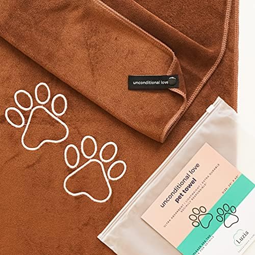 Luzia Unconditional Love | Premium Pet Drying Towel | Ultra Absorbent and Soft - Image 6
