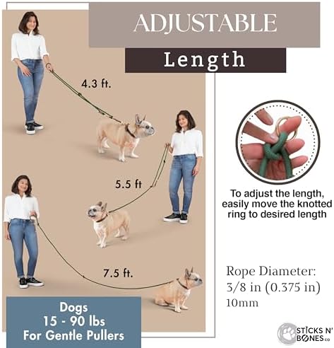 Hands Free Dog Leash, Waist Leash - Image 5
