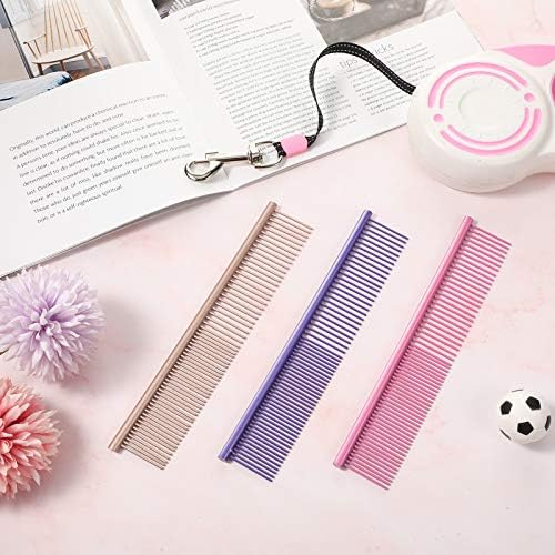 3 Pcs Stainless Steel Grooming Combs - Image 6