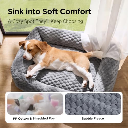 Bedsure Washable Dog Beds Large Sized Dog - Image 2