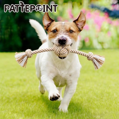 Dog Rope Toy for Small Dog 3pcs, Natural Chew Toys for Puppy, Medium Dogs - Image 7