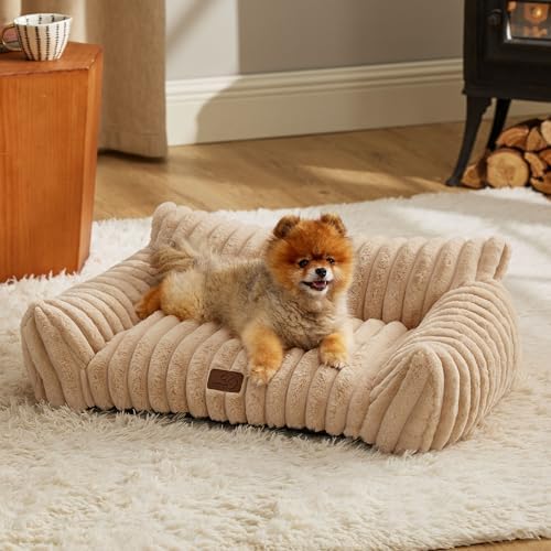 Bedsure ComfyFleece® Shown on TV Fluffy Dog Couch by BEDSURE