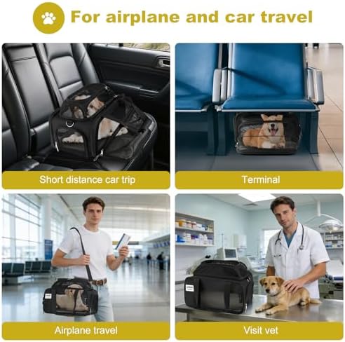 pidipiti 17x11x9.5 Soft-Sided pet Carrier, - Image 6