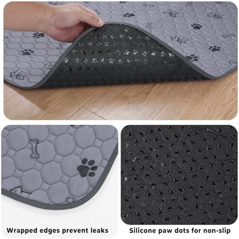 Sunheir 4 Pack Washable Pee Pads - Image 3