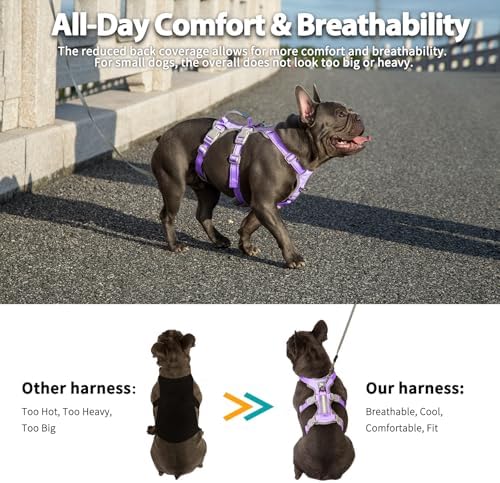 Huntboo Escape Proof Harness, No Slip Dog Harness Escape Proof, Fully - Image 5