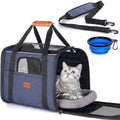 Morpilot Cat Carrier Soft for Large Medium Cats and Puppy up to 18lbs by Morpilot