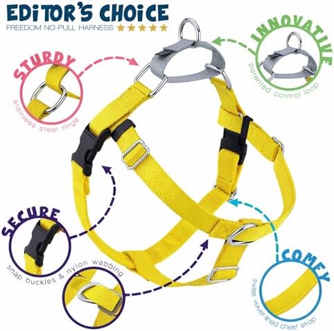 2 Hounds Design Freedom No Pull Dog Harness, 1 inch MD - Image 4