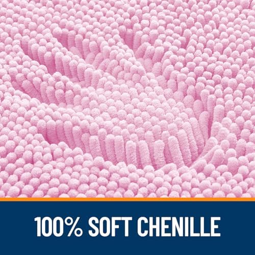 OLANLY Bathroom Rugs 36x24, Extra Soft Absorbent Chenille Bath Rugs - Image 3